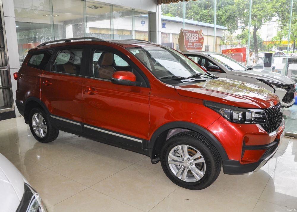 High Speed 180km/H 1.5T 7 Seater Petrol SUV ruixiang x5 With Automatic A/C