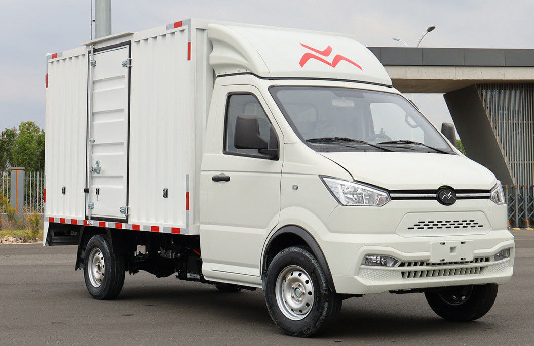 High Speed EV Pickup Truck Large Cargo Container Electric Light Truck 190km Long Range