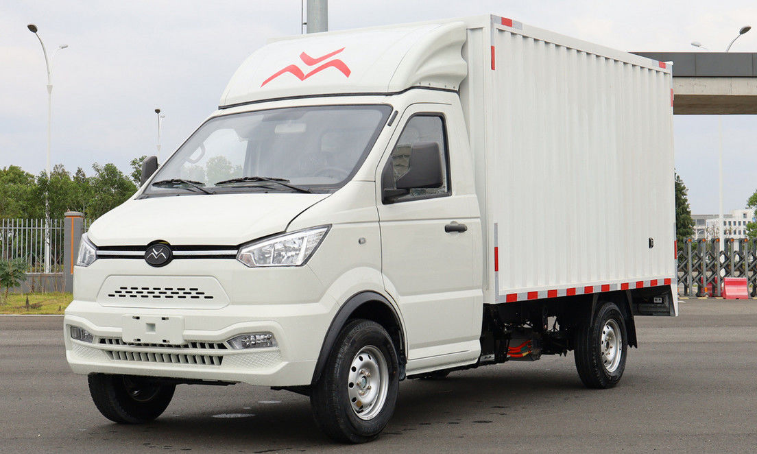 High Speed EV Pickup Truck Large Cargo Container Electric Light Truck 190km Long Range