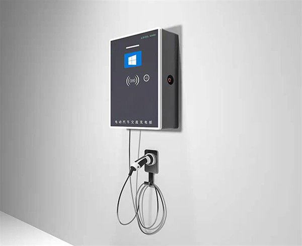 Electric car wall-mounted 7KW charger stations Charging Pile 1 Charging Port wall mounted charging pile