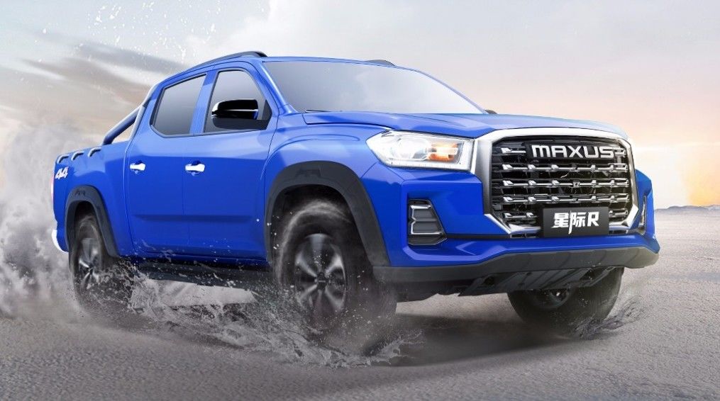 In Stock Automatic 4x4 Diesel Well Equipped Pickup 2.0T Pickup Truck 10.25 Inch Dashboard